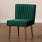 Baxton Studio 21.9 W, 32.1 H, Fabric "100% Polyester", Plywood, MDF, LVL, Foam, Rubber Wood 214-11961-ZORO - alternate 4